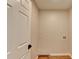Unfinished laundry room with beige walls at 2697 Links Overlook Drive Dr, Dacula, GA 30019