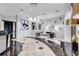Bright lobby area with marble floors, designer furnishings, and unique wall decor at 3040 Peachtree Nw Rd, Atlanta, GA 30305