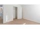 The bedroom boasts neutral carpet and access to a closet and other rooms, offering convenience and adaptability at 2496 Gristhaven Ln, Buford, GA 30519