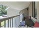 Cozy outdoor porch with a table and chairs, perfect for relaxing at 2937 Torreya Way, Marietta, GA 30067