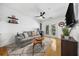 Cozy living room with hardwood floors, comfortable seating, and balcony access at 821 Ralph Mcgill Ne Blvd # 3201, Atlanta, GA 30306