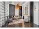Lobby area with stylish seating and modern lighting at 2660 Peachtree Nw Rd # 14D, Atlanta, GA 30305