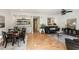 Open-concept layout with dining and living areas, perfect for entertaining at 3772 Paces Ferry West Se, Atlanta, GA 30339