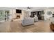 Cozy living room showcasing a fireplace and comfortable seating arrangement at 3003 Hanover Se Ln, Conyers, GA 30094