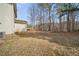 Spacious backyard with mature trees at 9630 Carolina Drive, Jonesboro, GA 30238