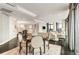 View of dining and living areas showing open layout, hardwood floors and light and airy design at 750 Park Ne Ave # 19E, Atlanta, GA 30326