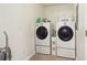 Practical laundry room with side-by-side washer and dryer at 1902 Elm Park Dr, Hampton, GA 30228