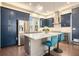 Well-appointed kitchen with stainless steel appliances, granite countertops, and a center island at 589 Broadview Ne Pl, Atlanta, GA 30324