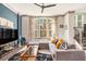Inviting living room with large windows, stylish furniture, and attractive decor at 589 Broadview Ne Pl, Atlanta, GA 30324
