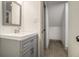 Bathroom with a modern sink and vanity at 6645 Doublegate Ln, Rex, GA 30273