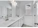 Bathroom featuring double sink vanity with generous countertop space at 1466 Auburn Glen Rd, Dacula, GA 30019