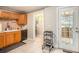 Practical kitchen with dishwasher, direct backyard access, and laundry room at 2533 Semmes St, East Point, GA 30344