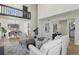 Spacious living room with an open floor plan at 1628 Links Overlook, Stone Mountain, GA 30088