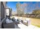 Inviting backyard with patio area, perfect for outdoor seating, relaxation, and enjoying the landscaped surroundings at 4916 Kentwood Dr, Marietta, GA 30068
