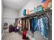 Organized walk-in closet with ample shelving and hanging space, ideal for storage and wardrobe management at 4916 Kentwood Dr, Marietta, GA 30068