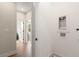 Bright laundry room featuring a laundry hookup with easy access at 525 Burlrush Ln # 16, Alpharetta, GA 30009