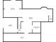 Basement floor plan with garage, electrical room, and plenty of storage space at 2914 Stanway Ave, Douglasville, GA 30135