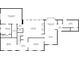 Floor plan featuring primary bedroom, primary bath, living room, kitchen, dining room, and laundry at 2914 Stanway Ave, Douglasville, GA 30135