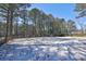 Outdoor sand volleyball court surrounded by trees on a sunny day at 3597 Embry Cir, Atlanta, GA 30341