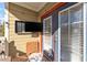 Relaxing patio area with a television at 655 Mead Se St # 7, Atlanta, GA 30312
