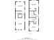 Detailed floor plan of the house showcasing room dimensions, kitchen, bedrooms, livingroom and bathrooms at 2668 Brown Nw St, Atlanta, GA 30318