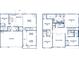 Detailed floor plan showcasing the layout with bedrooms, living spaces, and kitchen at 5436 Flat Rock Point Pt, Stonecrest, GA 30038