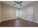 Cozy bedroom with hardwood floors, natural light, neutral walls, and a ceiling fan at 200 Adeline Nw Ave, Atlanta, GA 30314
