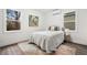 Cozy bedroom with hardwood floors, natural light, neutral paint, and recessed lighting at 2664 Brown Nw St, Atlanta, GA 30318