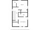 Floor plan diagram featuring the second floor of the home layout at 2664 Brown Nw St, Atlanta, GA 30318