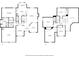 A detailed floor plan showing the layout of a two-story house with room measurements, and room names at 2738 Lakewater Way, Snellville, GA 30039