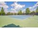 Well-maintained tennis courts with green and blue surfaces, ready for play at 5705 Odell St, Cumming, GA 30040