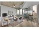 Bright living room with floor-to-ceiling windows showcasing city views at 3324 Peachtree Ne Rd # 2903, Atlanta, GA 30326