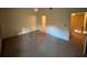 Bedroom showcasing an ensuite bathroom, carpet flooring, and neutral color walls at 3998 Elm St, Atlanta, GA 30341