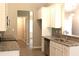 Modern kitchen featuring granite counters, stainless appliances, and ample storage space at 84 Jennifer Ln, Covington, GA 30016