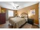 Bedroom showcasing natural light, neutral color scheme, and coordinating furnishings at 2330 Ventana Xing # 10, Marietta, GA 30062