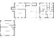 Floor plan showcasing the first, second, and third floors, revealing the layout of rooms and spaces at 4480 Highway 5, Douglasville, GA 30135