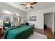 Spacious bedroom with hardwood floors, large windows and a cozy sitting area at 1181 Fairview Ne Rd, Atlanta, GA 30306