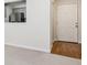 A view of the entryway and kitchen, showcasing seamless transitions and inviting layout at 24308 Plantation Ne Dr, Atlanta, GA 30324