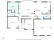 Detailed floorplan showcasing layout of the main level, including bedrooms, kitchen at 235 Rippling Nw Dr, Marietta, GA 30064