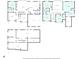 Detailed floorplan showcasing layout of the home, including bedrooms, kitchen, and basement at 235 Rippling Nw Dr, Marietta, GA 30064