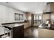 Modern kitchen with stainless appliances, breakfast bar and ample counter space at 437 Hollydale Nw Ct, Atlanta, GA 30342