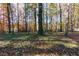 Expansive backyard featuring mature trees providing plenty of shade and privacy at 2001 Towne Lake W Hls, Woodstock, GA 30189