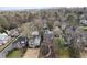 Aerial view of neighborhood homes with tree coverage at 239 E Wesley Ne Rd, Atlanta, GA 30305