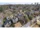 Aerial view of neighborhood homes with tree coverage at 239 E Wesley Ne Rd, Atlanta, GA 30305