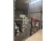 This caged storage unit features ample space for bins and boxes at 3445 Stratford Ne Rd # 1605, Atlanta, GA 30326