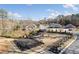 Aerial view of community pavilion and dog park. A delightful view at 5615 Hislop Lane # 82, Mableton, GA 30126