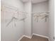 This walk-in closet is a blank canvas to organize your clothes in an efficient, personalized space at 5615 Hislop Lane # 82, Mableton, GA 30126