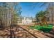Beautiful backyard with a playset and ample space for outdoor activities and enjoyment at 9225 Wilshire Pl, Cumming, GA 30028