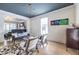 Stylish living room with a designer ceiling, hardwood floors, and comfortable seating at 944 Cherokee Se Ave, Atlanta, GA 30315