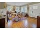 Elegant living room with hardwood floors, large windows, and classic furnishings at 15 Northwood Ne Ave, Atlanta, GA 30309